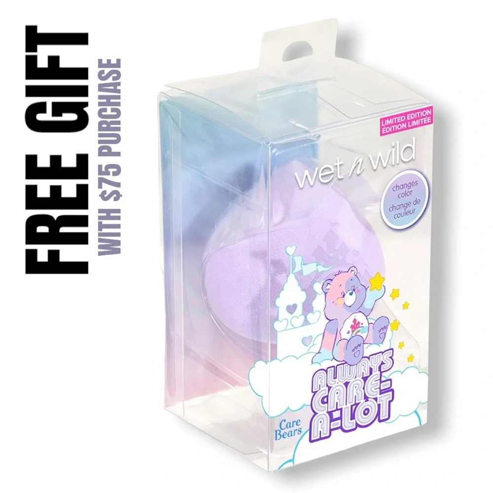 *FREE* Care Bears Wet n Wild “Always Care A Lot” Color Changing Make up Sponge